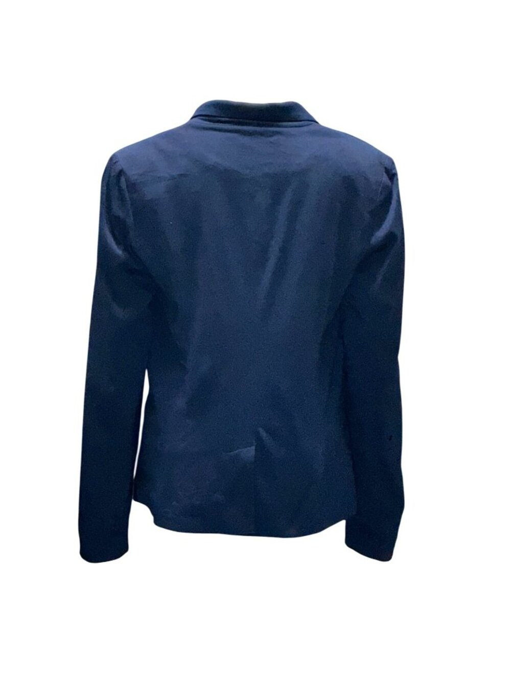 Forever 21 Size Large Navy One Button Blazer Career Office Tailored Polished Set - Picture 3 of 13